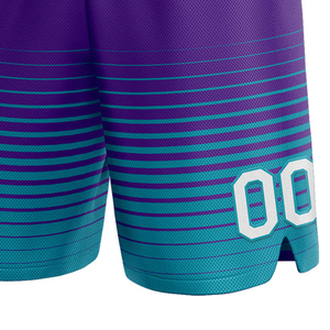 <b>Customized</b> Sports Team Shorts 100% Polyester Mesh Sublimated Club Name Training Basketball Athletic Shorts for Teamwear - Product Image 3