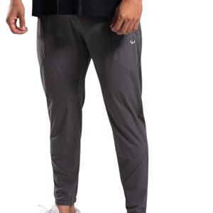 Men's Dark Gray Performance <b>Jogger</b> Pants Lightweight Athletic Training Sweatpants Breathable Gym Workout Running Fitness - Product Image 1