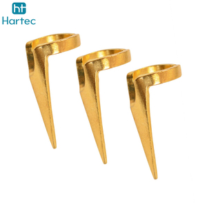 10 piezas de anillos separadores de cabello ajustables, herramienta para seleccionar y seccionar extensiones de cabello, trenzas y peinados. - Product Image 3