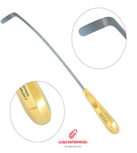 Disector Facial Graivier, Forma de Palo de Hockey, 31.5 cm, Acero Inoxidable, Instrumento Quirúrgico de Precisión - Product Image 1