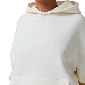 Survêtement deux pièces oversize uni en coton 100 % de qualité supérieure pour femme, style 2026 - Product Image 2