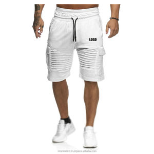 Pantalones Cortos Cargo de Algodón 100% para Hombre, Pantalones Cortos Deportivos Casuales de Verano con Bolsillos, Talla Grande 3XL - Product Image 1