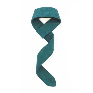 Sangle de levage réglable en cuir pour poignet, en néoprène, pour fitness et gym, avec logo personnalisé, taille sur mesure, pour usage intensif, en forme de 8, fournie par OEM - Product Image 1