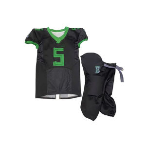 Maillot de football américain vierge en gros – Personnalisez votre design – Uniforme de football américain élégant - Product Image 4