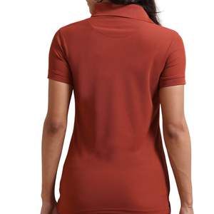 High Quality Cotton Polyester Women <b>Polo</b> T Shirt Custom Logo OEM ODM <b>Ladies</b> <b>Polo</b> Shirt for Uniform & Casual Wear - Product Image 2