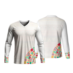 Unisex Customized Polyester Printed Breathable Long Sleeve Performance Jersey <b>Athletic</b> Uniform - Product Image 1