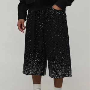 Pantalones Cortos de Mezclilla para Hombre de Alta Calidad, Estilo Holgado, Jorts Vintage, Ropa Urbana, Marca Inspire Apparel - Product Image 1