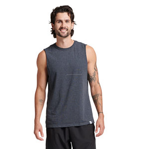 Wholesale <b>Men's</b> Tank Top Bodybuilding Custom Gym Wear Fitness Muscle <b>Vest</b> <b>Men</b> Singlet Blank <b>Stringer</b> Sports <b>Men's</b> Tank Top - Product Image 5