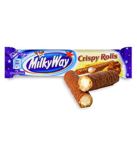 Wholesale Milkyy Wayy Crispy Rolls 22.5g 24 Count Master Carton Net Weight 540g For Efficient Container <b>Loading</b> And Shipping - Product Image 1