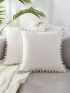 Pink Velvet Throw Pillow Cover <b>Square</b> Cushion Cover Soft Nap Decorative Sofa <b>Pillowcase</b> for Living Room Hotel Cushion Cover Eco - Product Image 3