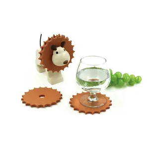 Posavasos de Madera de Olivo Ecológicos de la Mejor Calidad, Posavasos Modernos para Tazas de Té y Café, Artículos de Decoración para el Hogar Más Vendidos, Accesorios de Cocina - Product Image 3