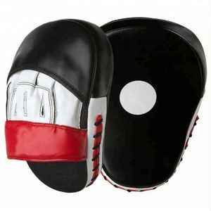 High Quality Adjustable Adult Training Boxing Punching <b>Focus</b> <b>Pad</b> Kicking Palm <b>Pads</b> Waterproof PU Leather Hand Grips - Product Image 2