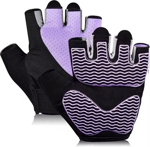 Vente flash - Gants de sport en coton/polyester/spandex - Gants de musculation - Gants de cross-training - Prise en main solide - Durables et à séchage rapide - Product Image 4