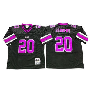 Jersey de Fútbol Americano 2026 con Envío Rápido, Jersey Bordado del Equipo Sanders Lions 20 para Hombre y Jóvenes - Product Image 3