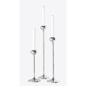 Porte-bougie conique texturé doré, style moderne minimaliste, en métal, support de bougie en forme de tulipe pour centre de table de mariage - Product Image 2