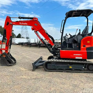 Miniexcavadora Modelo KX033-4 2024 Disponible Ahora con Cucharón - Product Image 1