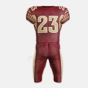 Conjunto de Uniforme de Fútbol Americano, Diseño Personalizado para Equipos, Tallas Grandes, Ropa Deportiva Transpirable de Manga Corta - Product Image 3