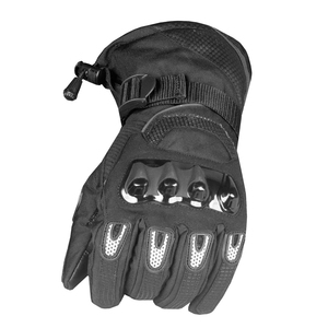 Waterproof Winter Motorcycle <b>Gloves</b> Thermal Windproof Racing Gauntlet Long Cuff Hard <b>Knuckle</b> Protection Full Finger - Product Image 3