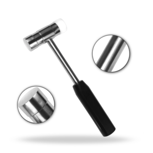 Martillo Quirúrgico de Nylon de 30 mm de Diámetro, 10 Pulgadas (250 mm), Martillo Ortopédico para Huesos con Cabeza de Nylon de un Solo Lado - Product Image 1