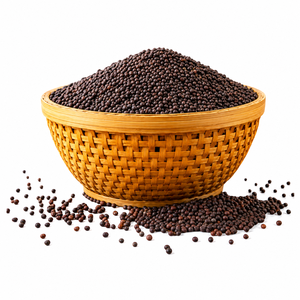 Graines de moutarde Aqua Vriksha Premium |   Graines de moutarde indiennes entières naturelles pour la cuisine, les cornichons et les mélanges d'épices - Product Image 1