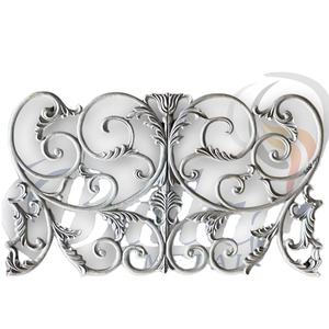 Barandilla de Hierro Fundido de Diseño Real Intrincado para Resorts, Apartamentos y Balcones, Acabado Moderno de Alto Brillo, Metal Duradero - Product Image 1