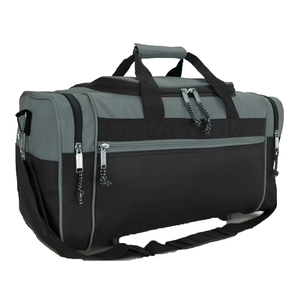 Customized design Gym Duffel <b>Bag</b> 40-55L Polyester Solid Color Zipper Closure Casual Style Durable Fitness Travel <b>Bag</b> - Product Image 4