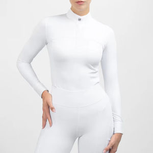 Camisas de Equitación para Mujer al por Mayor, Tela Suave, Ligeras, Cómodas, Diseño Flexible para Todos los Niveles de Montar - Product Image 1