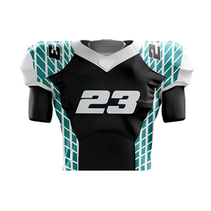 T-shirt de football américain vintage unisexe surdimensionné personnalisé sublimé de qualité supérieure, maillot de football en mesh ample pour homme, chemises de compression - Product Image 5