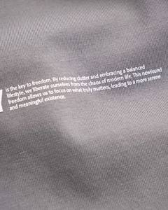 T-shirt en coton tricoté à manches courtes et col rond pour homme, coupe ajustée, grammage lourd, décontracté, écologique, anti-boulochage, infroissable et respirant - Product Image 4