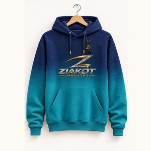 Sudadera con capucha deportiva Ziakot personalizada con caras aterradoras en 3D de calabaza de Halloween en naranja, negro y oro envejecido, homenaje al servicio - Product Image 5