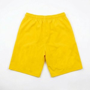 ชุดเซ็ตแจ็คเก็ตและกางเกงขาสั้นไนลอนกันลมสีเหลืองสำหรับผู้ชาย พิมพ์โลโก้ได้ตามต้องการ รุ่นยอดนิยม แห้งเร็ว เหมาะสำหรับฤดูร้อน สไตล์สตรีทแวร์ - Product Image 5