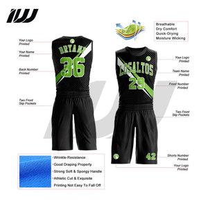 ชุดบาสเก็ตบอลมืออาชีพสำหรับทุกเพศ ผลิตจากโพลีเอสเตอร์ 100% ระบายอากาศได้ดี แห้งเร็ว ป้องกันแบคทีเรีย ซึมซับเหงื่อ ไซส์ใหญ่ น้ำหนักเบา - Product Image 5