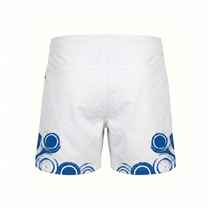 กางเกง MMA สีขาวสำหรับผู้ชาย ยี่ห้อ Askar Wear ลายพิมพ์แบบ Sublimation แห้งเร็ว ผลิตจากโพลีเอสเตอร์ เหมาะสำหรับศิลปะการต่อสู้แบบผสมผสาน ทรงปกติสำหรับผู้ใหญ่ - Product Image 3