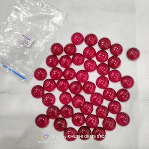 Chất lượng cao đẹp <span class=keywords><strong>Ruby</strong></span> giả <span class=keywords><strong>Loose</strong></span> cabochons đồ trang sức mỹ đá quý - Product Image 3
