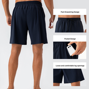 Pantalones Cortos Deportivos de Moda Casual para Hombre, de Poliéster, de Secado Rápido, Transpirables, para Gimnasio y Running, Venta al Por Mayor - Product Image 5