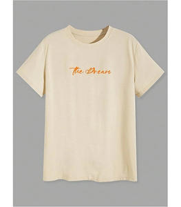 T-shirts en toile unie avec imprimé audacieux au dos, alliant art et style urbain, conçus pour se démarquer sous tous les angles, respirants - Product Image 3