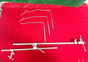 Instrumentos Quirúrgicos de Acero Inoxidable de Alta Calidad, Retractores Manuales, Instrumentos de Laparoscopia, Pentax Surgical Basis Sale Ariston - Product Image 3