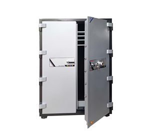 Coffre-fort en acier inoxydable ELINE EN-170DC avec serrure coréenne, étanche et ignifuge, revêtement en poudre, haute sécurité, accès par mot de passe et clé - Product Image 2