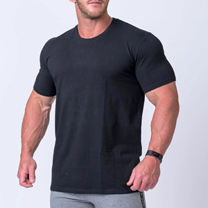 Camiseta Deportiva de Algodón y Elastano para Hombre, Estilo Urbano, Personalizable, Manga Corta, Transpirable, de Secado Rápido, para Correr, Fitness y Ejercicio Muscular - Product Image 6