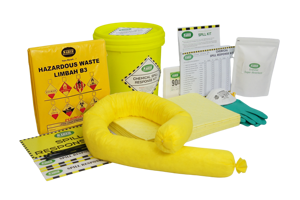 Kit de Derrame Químico de 15L con Cubeta – Control de Derrames de Ácidos y Químicos - Product Image 4