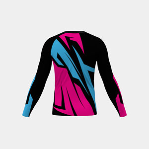 เสื้อรัดกล้ามเนื้อแขนยาวสำหรับผู้ชาย สำหรับกีฬา BJJ MMA  รุ่นประสิทธิภาพสูง สไตล์ยอดนิยมในตลาดยุโรปและอเมริกา - Product Image 6