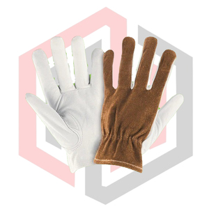 ถุงมือหนังสำหรับงานหนัก ทนทานต่อการฉีกขาด ระบายอากาศได้ดี ป้องกันความร้อน กันลื่น ปรับแต่งได้ตามต้องการ - Product Image 1