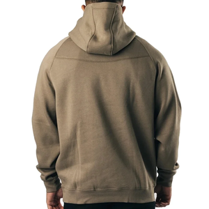 Vente en gros de sweat à capuche surdimensionné pour homme, coupe athlétique, en molleton de coton épais, avec logo personnalisé - Product Image 3