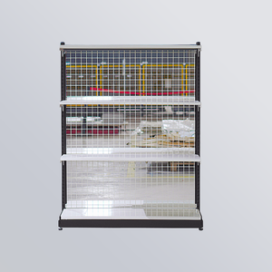 Estantería de Góndola de Malla Metálica de Doble Cara para Exhibición de Joyería, Ideal para Tiendas de Conveniencia, Comercios Minoristas y Supermercados - Directo de Fábrica en Vietnam - Product Image 1