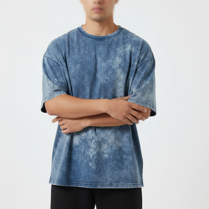 High Quality 210 gsm Cotton Blank <b>Plain</b> <b>Tshirt</b> Custom 3D Printing Plus Size Men's T-Shirts Oversized Heavyweight T Shirt - Product Image 4