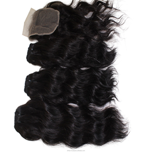 Extensiones de Cabello Virgen Vietnamita con Cierre de Encaje Transparente Color Jengibre, Perfectamente Combinadas, Listas para una Instalación Fácil y Discreta - Product Image 4