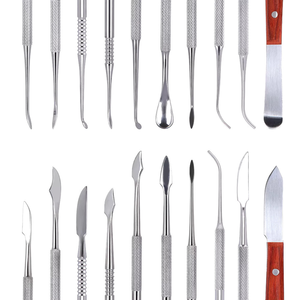 Lot de 10 Spatules Dentaires Manuelles, Couteaux à Plâtre, Instruments de Sculpture sur Cire Dentaire, Outils de Dentisterie à Double Embout de Précision - Product Image 6