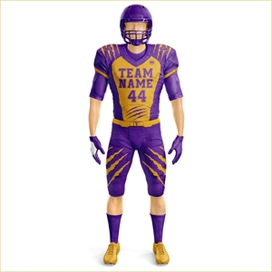 Wholesale Custom Printed Football Uniform American Tackle Jersey Pants Set Breathable Compression Team <b>Name</b> OEM ODM Factory - Product Image 2