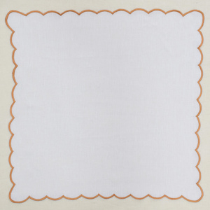 Servilleta de Lino Premium con Borde Festoneado Bordado, Servilleta de Lino para Mesa, Servilleta de Lino para Bodas, Servilleta de Lino para Decoración de Mesa de Hotel - Product Image 5