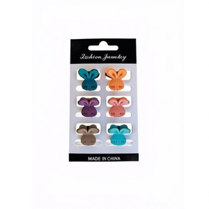 Mnj Fashion Jewelry Fermagli per capelli a forma di coniglio 10 pezzi Made In China Rif. 07307 - Product Image 2
